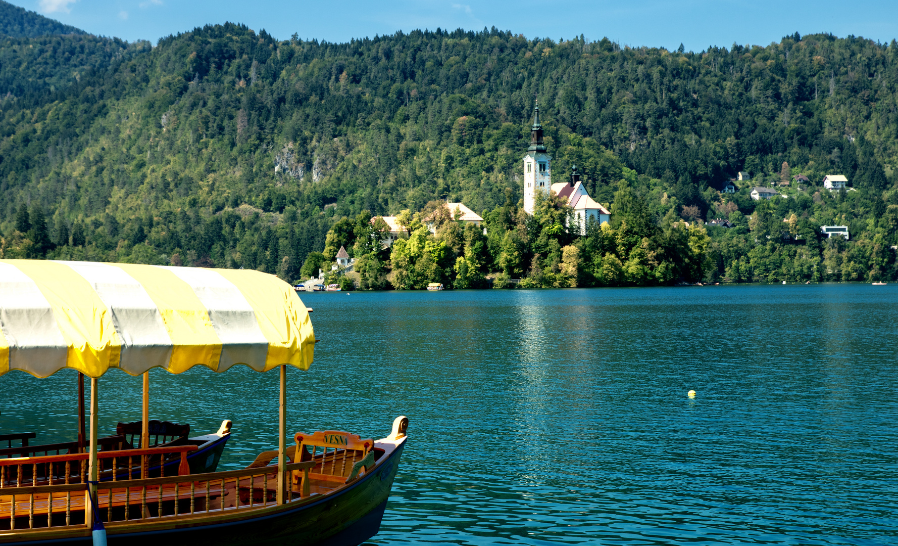 Boote im Bleder See_