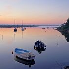 Boote im Etang de Thau