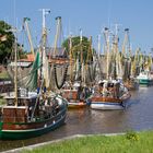 Boote im Greetsieler Hafen