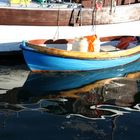 Boote im Hafen von Vitte auf Hiddensee