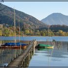 Boote im Herbst