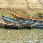 Boote im Kazinga Kanal