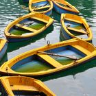 Boote im Sun Moon Lake