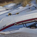 BOOTE IM WINTER. 