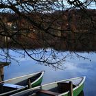 Boote im Winterschlaf