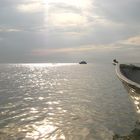 Boote in Abendstimmung _ Pulau Tioman