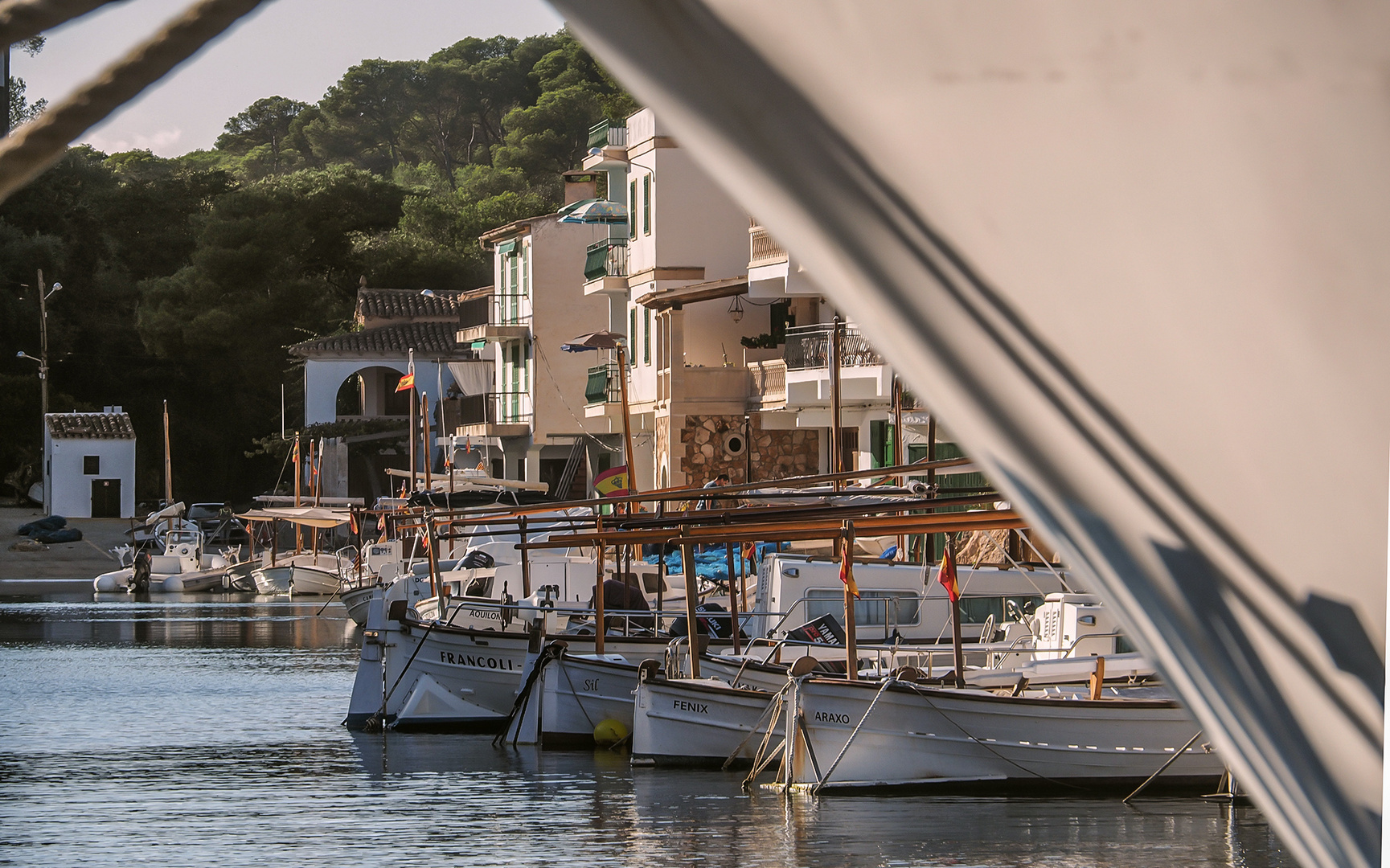 Boote in Cala Fi 1