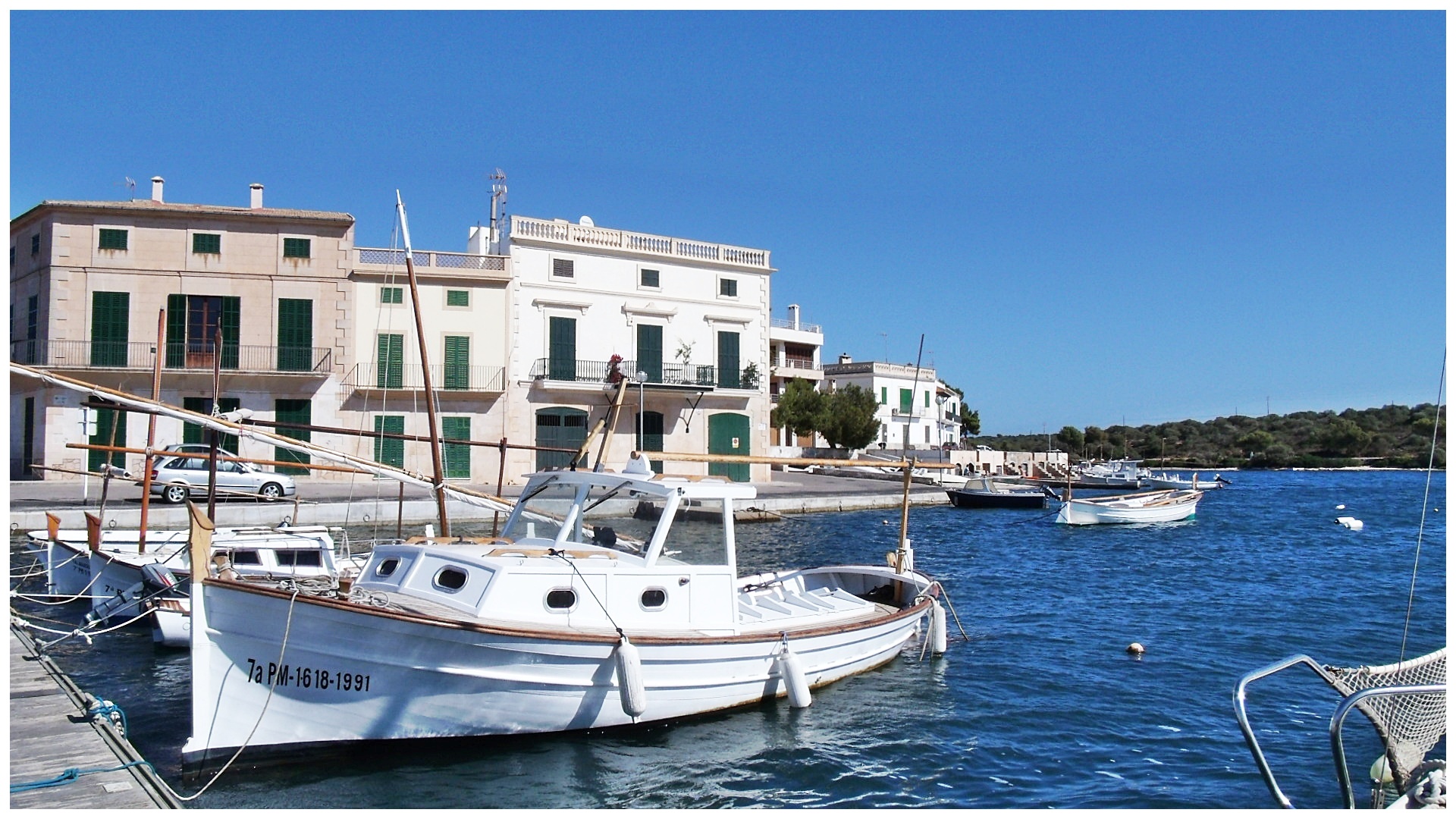 Boote in Cala Figuera