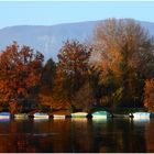 Boote in der Abendsonne