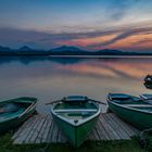 Boote in der Abendstimmung