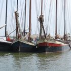 Boote in der hafen von Hoorn