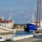 Boote in der Morgensonne