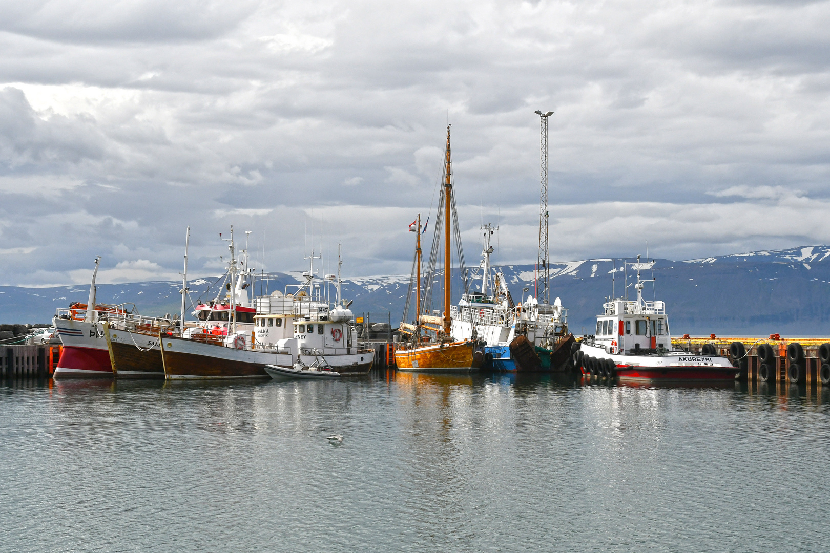 Boote in Husavik 