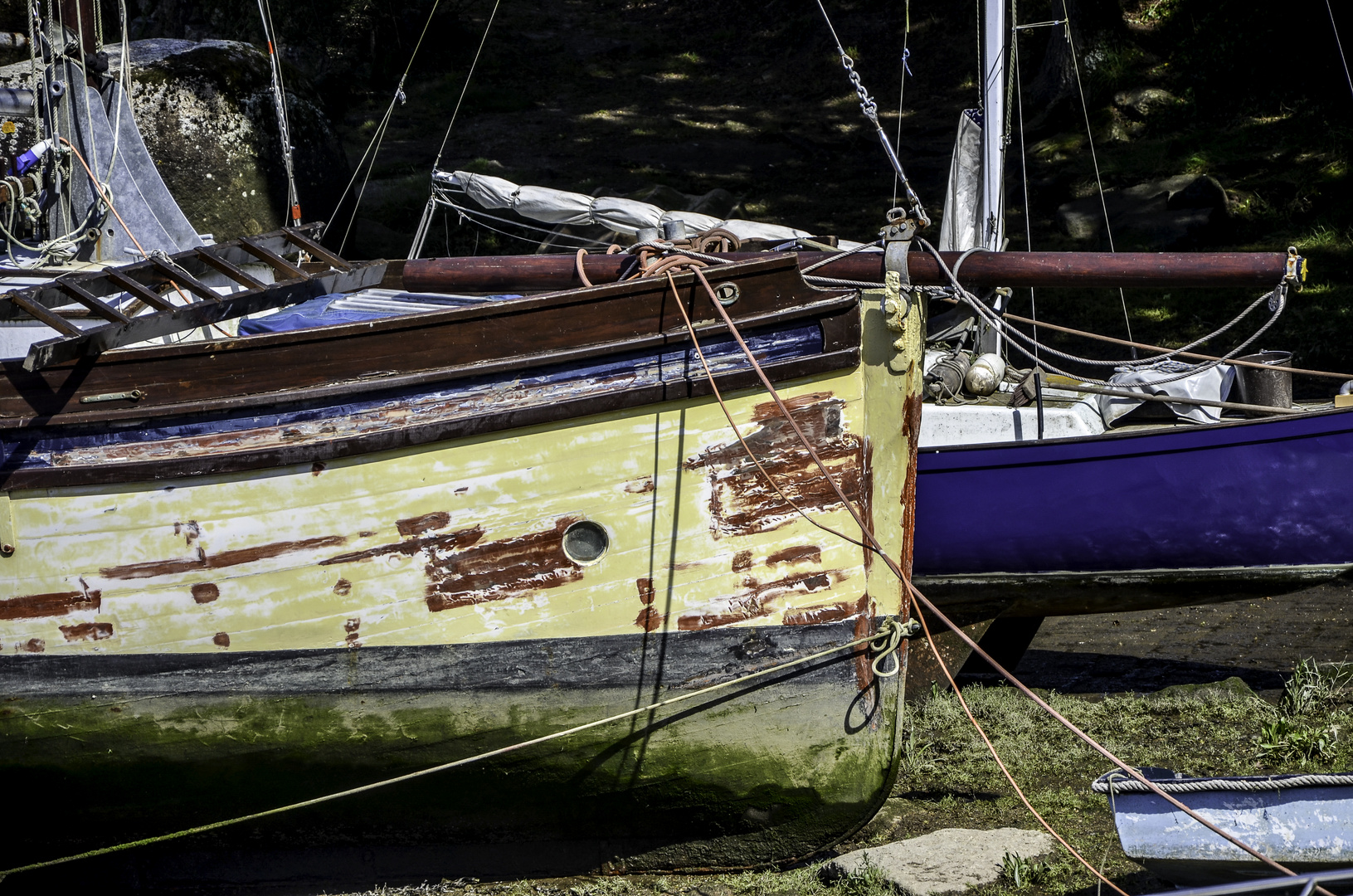 Boote in Pont Aven