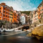 Boote in Riomaggiore