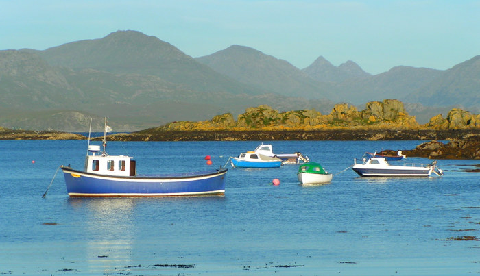 Boote in Schottland