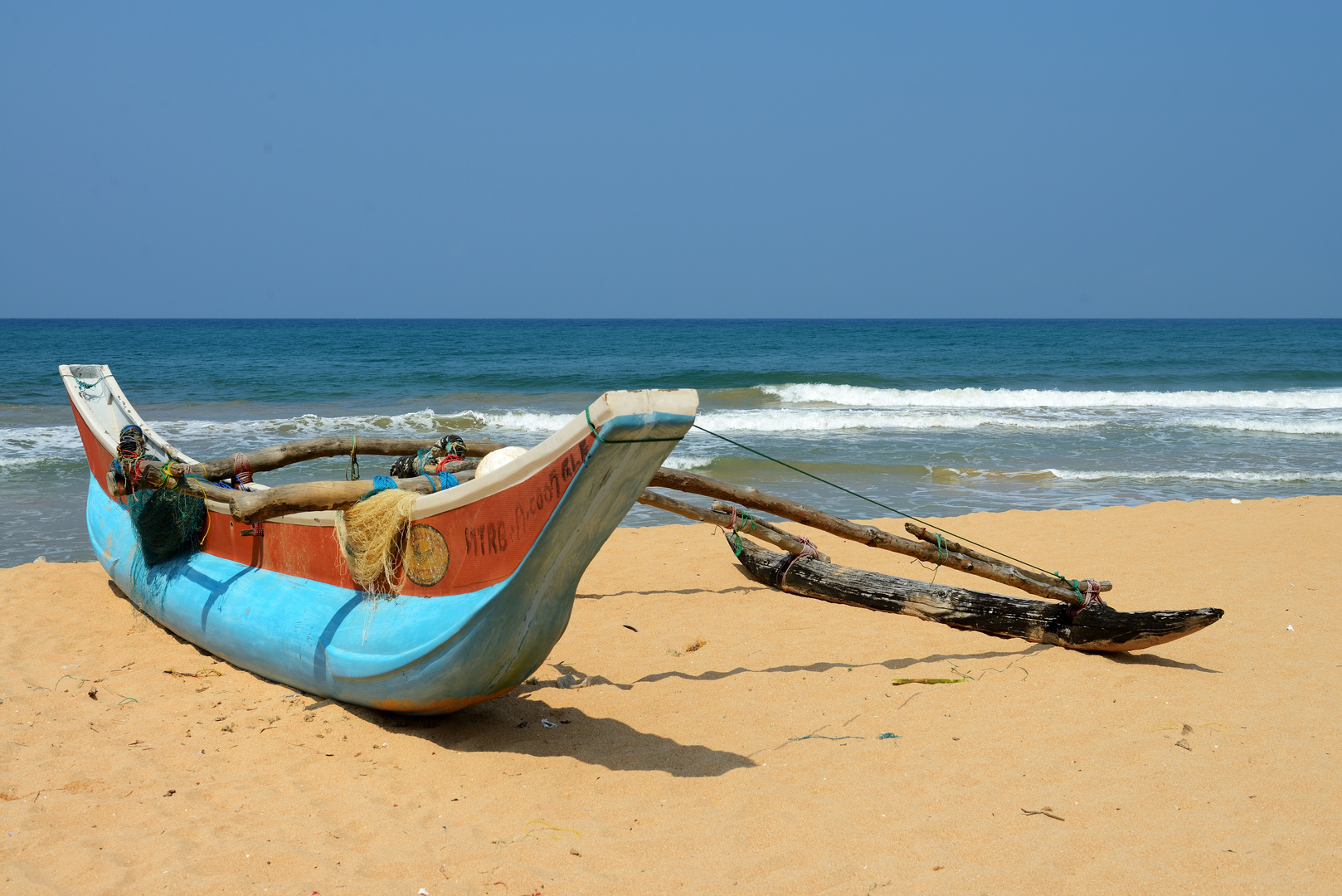 Boote in Sri Lanka 7 (Meer)