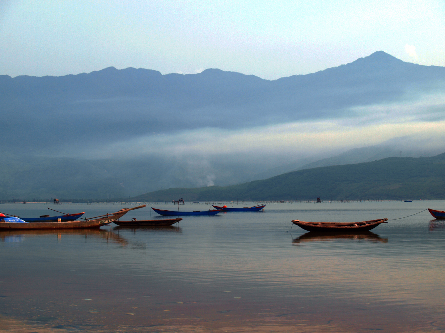 Boote in Vietnam