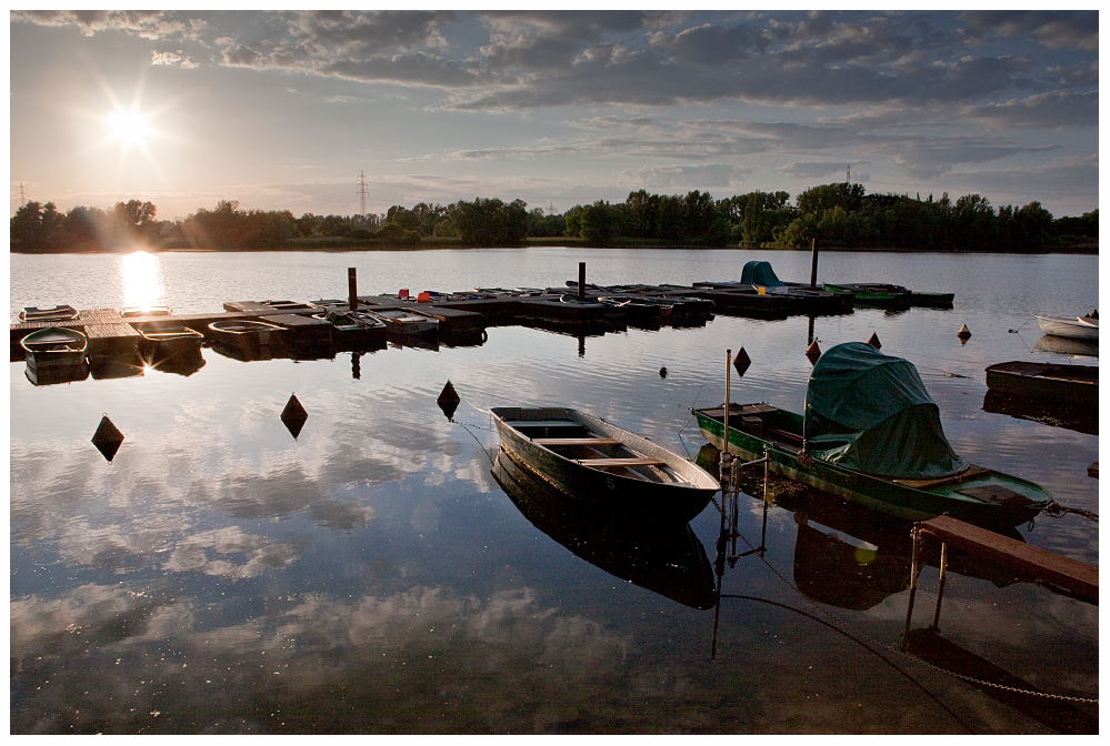 Boote - Sonne - Wasser