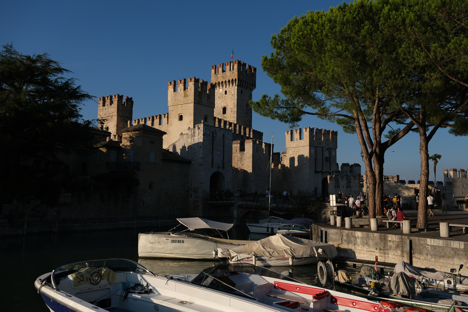 Boote und Burg