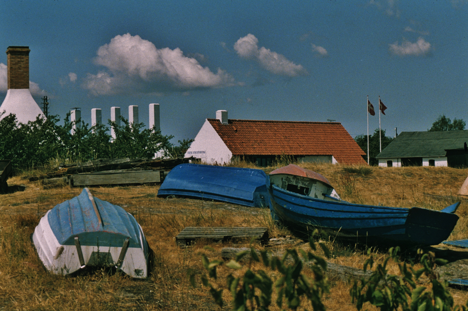 Boote und Räucherei