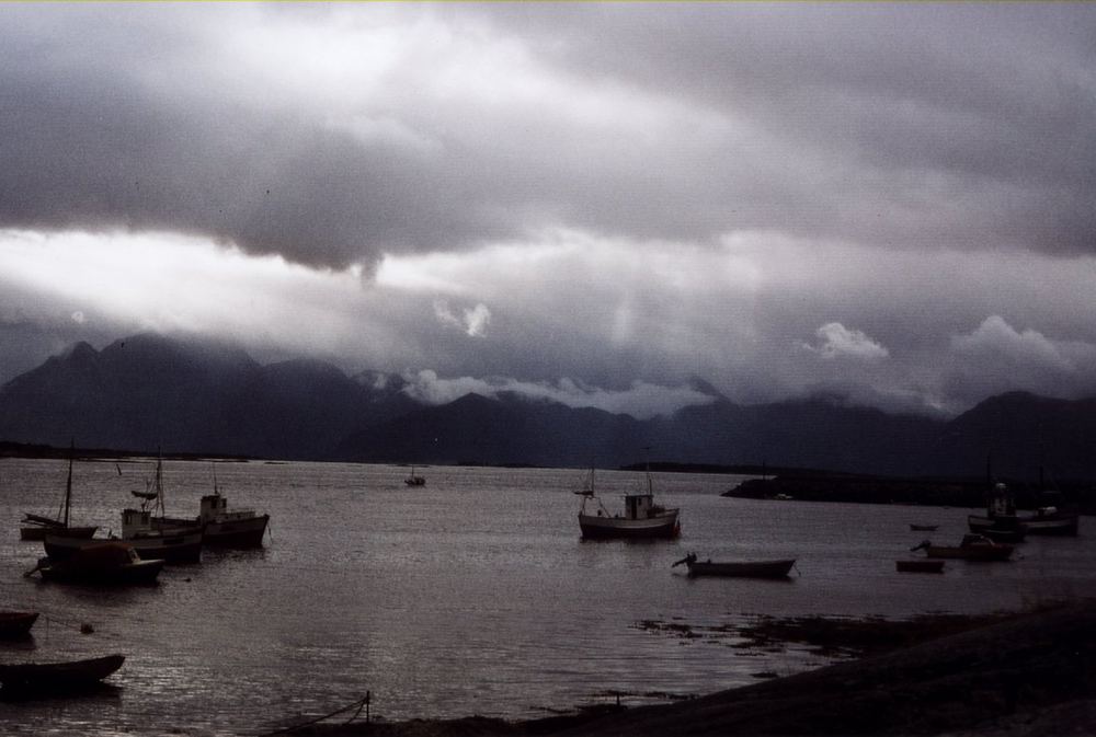 Boote vor den Lofoten