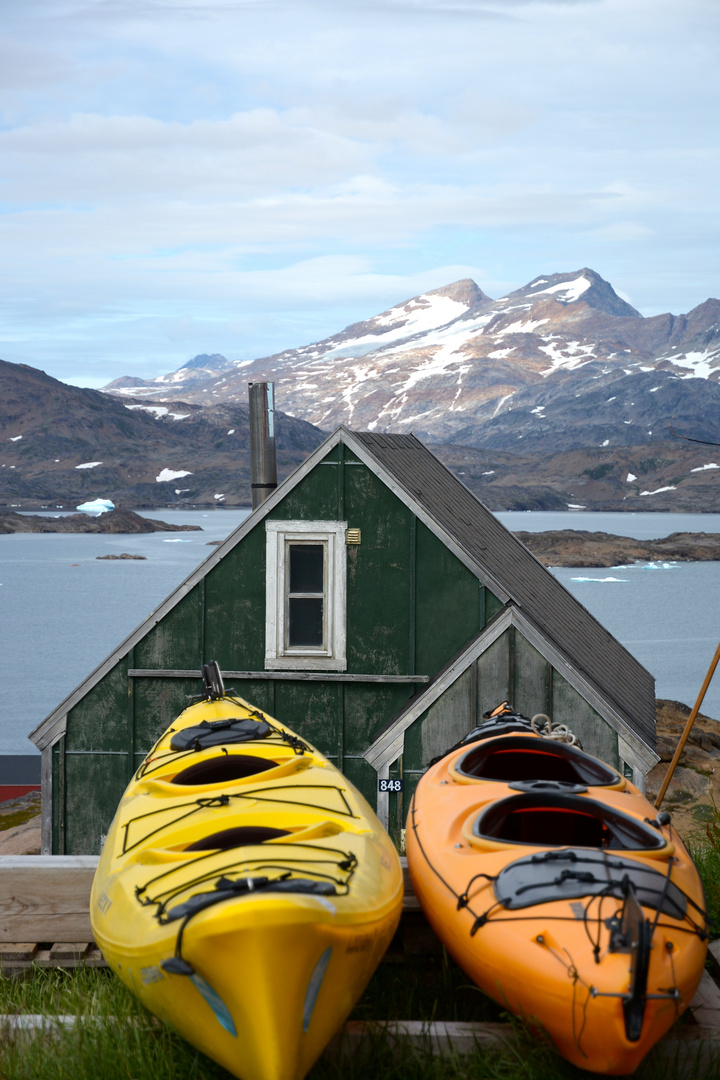 Boote vor der Tür