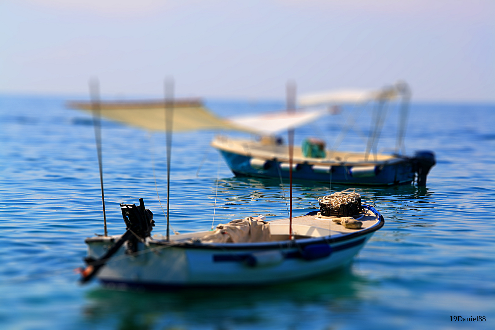 Boote vor Rovinj