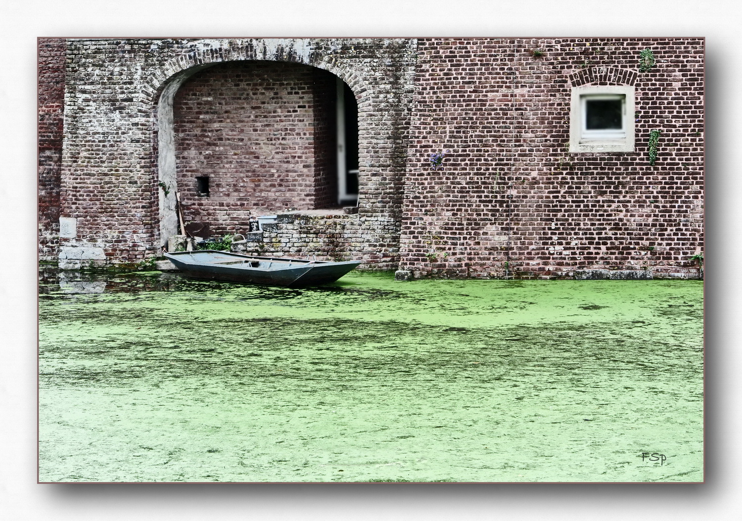 Boothafen vom Schloss Wissen