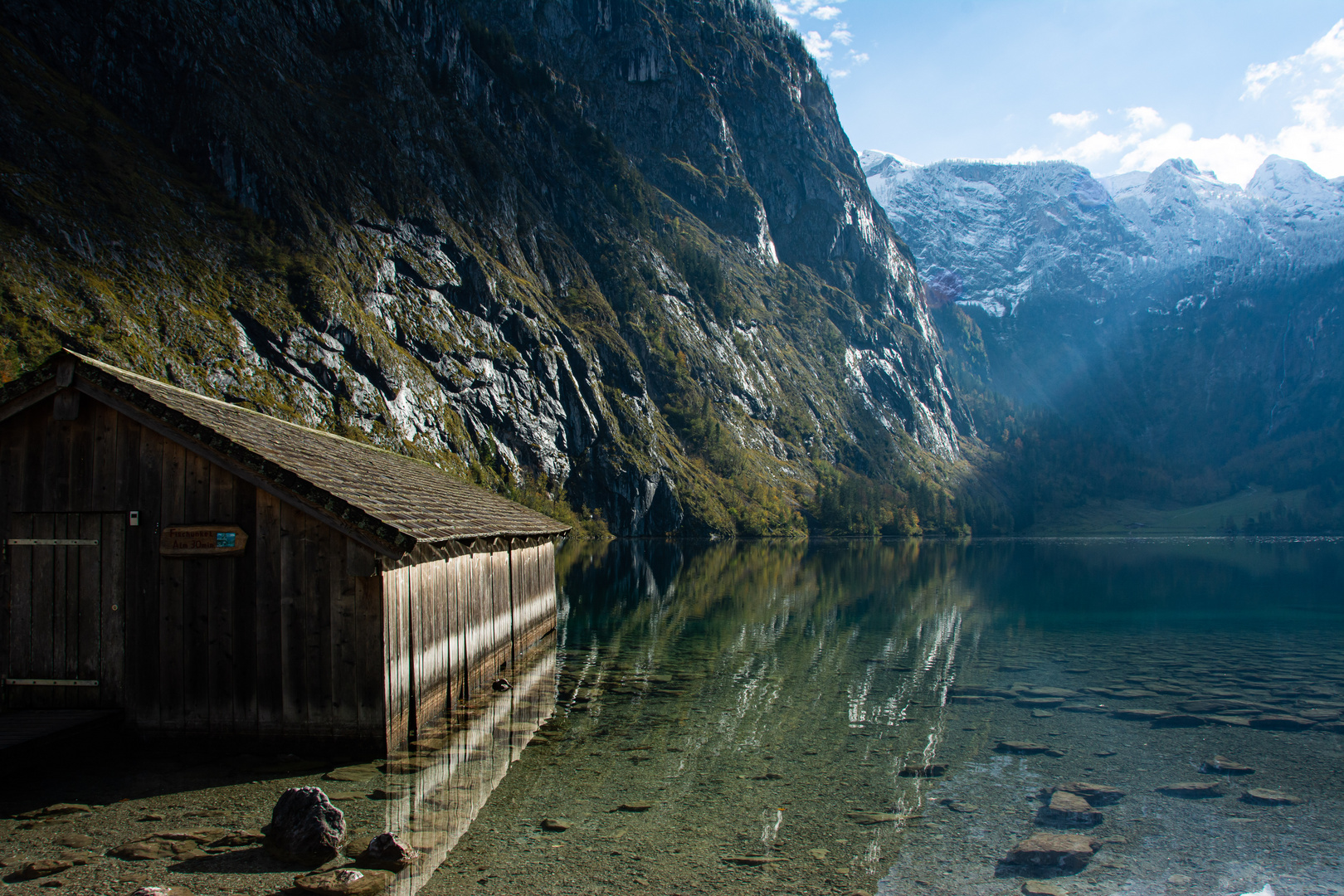 Boothaus am Obersee