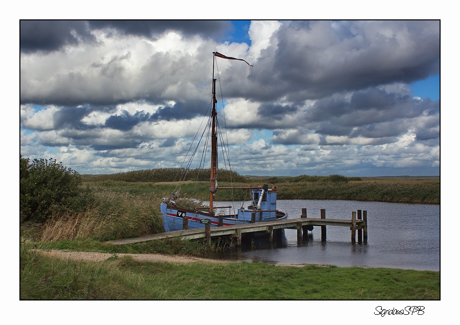 Boots-Anlegestelle in Nymindegab  DK