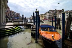 Bootsanleger am Canale Grande