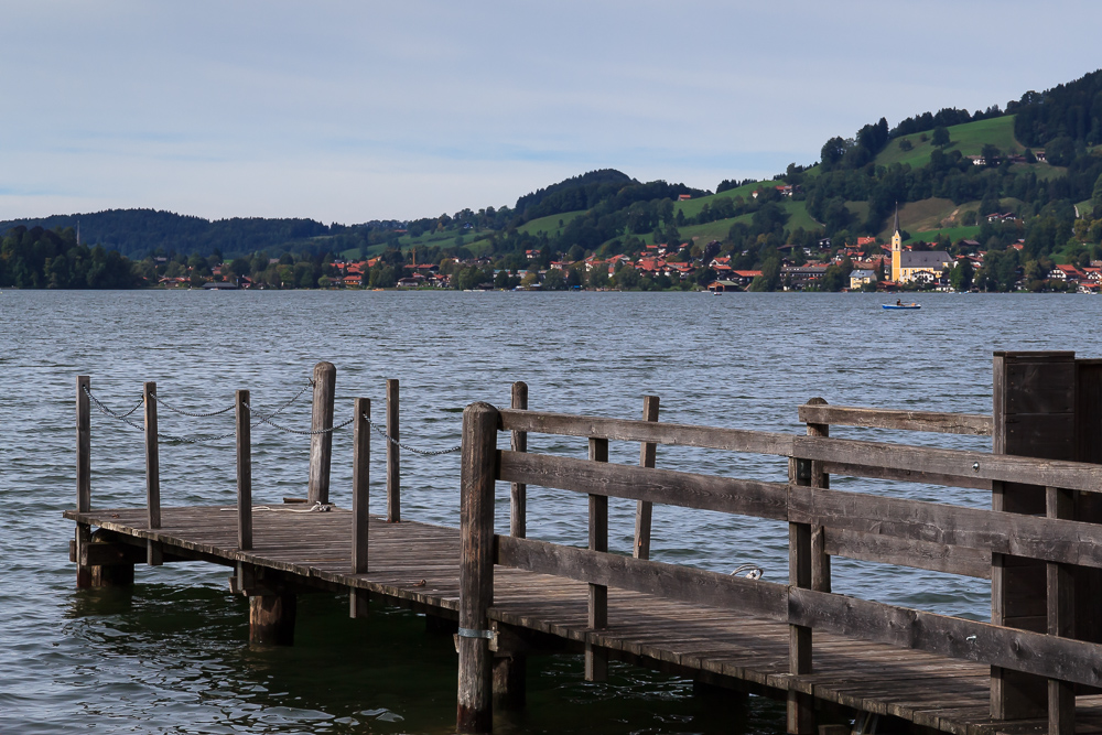 Bootsanleger am Schliersee