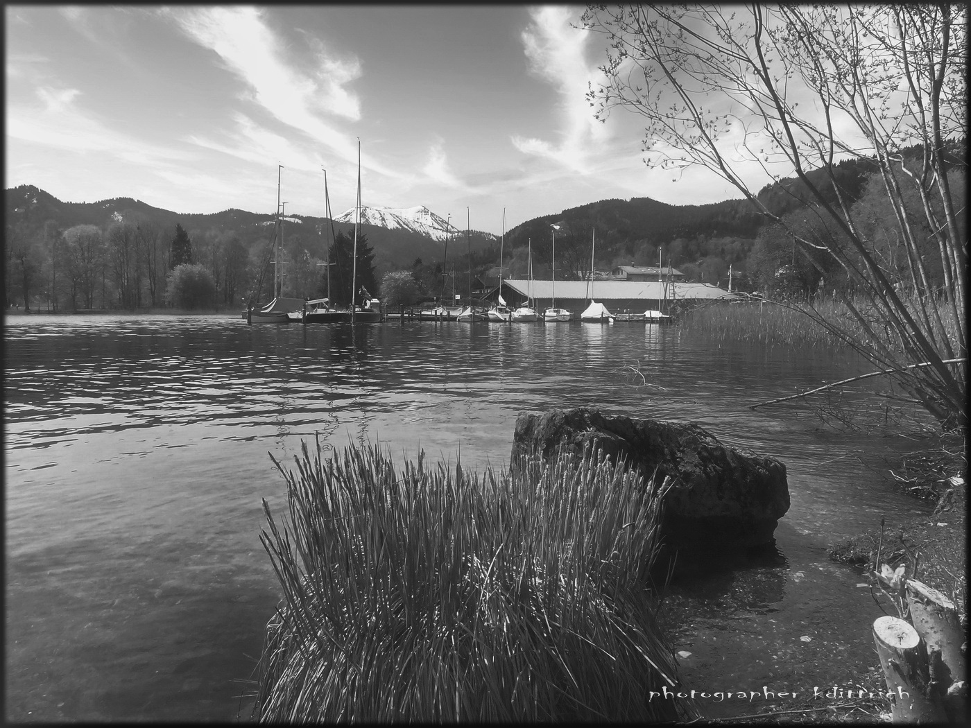 Bootsanleger am Tegernsee...