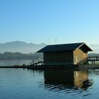 Bootsanleger in Baierbach am Simssee