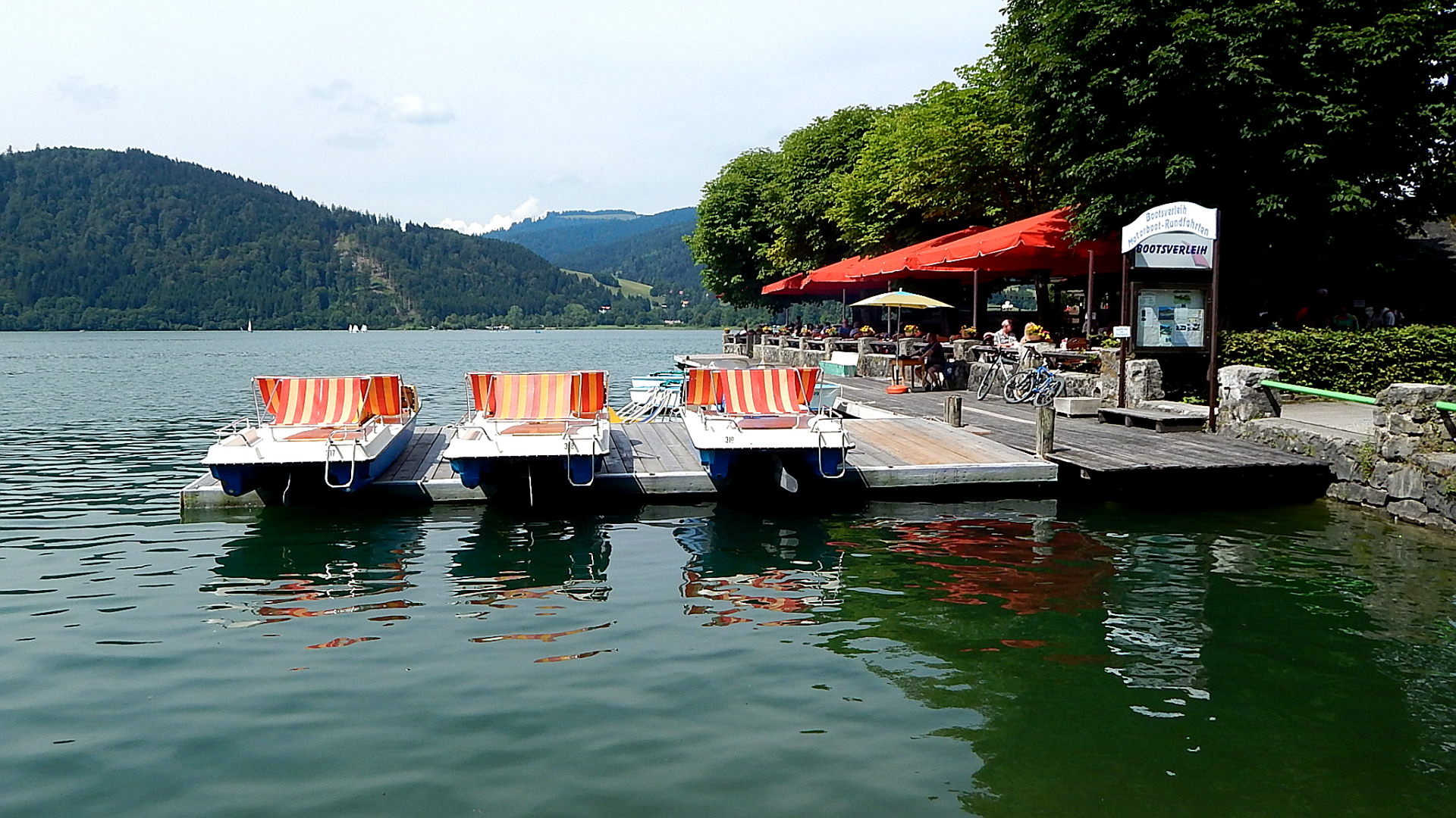 Bootsanleger in Schliersee