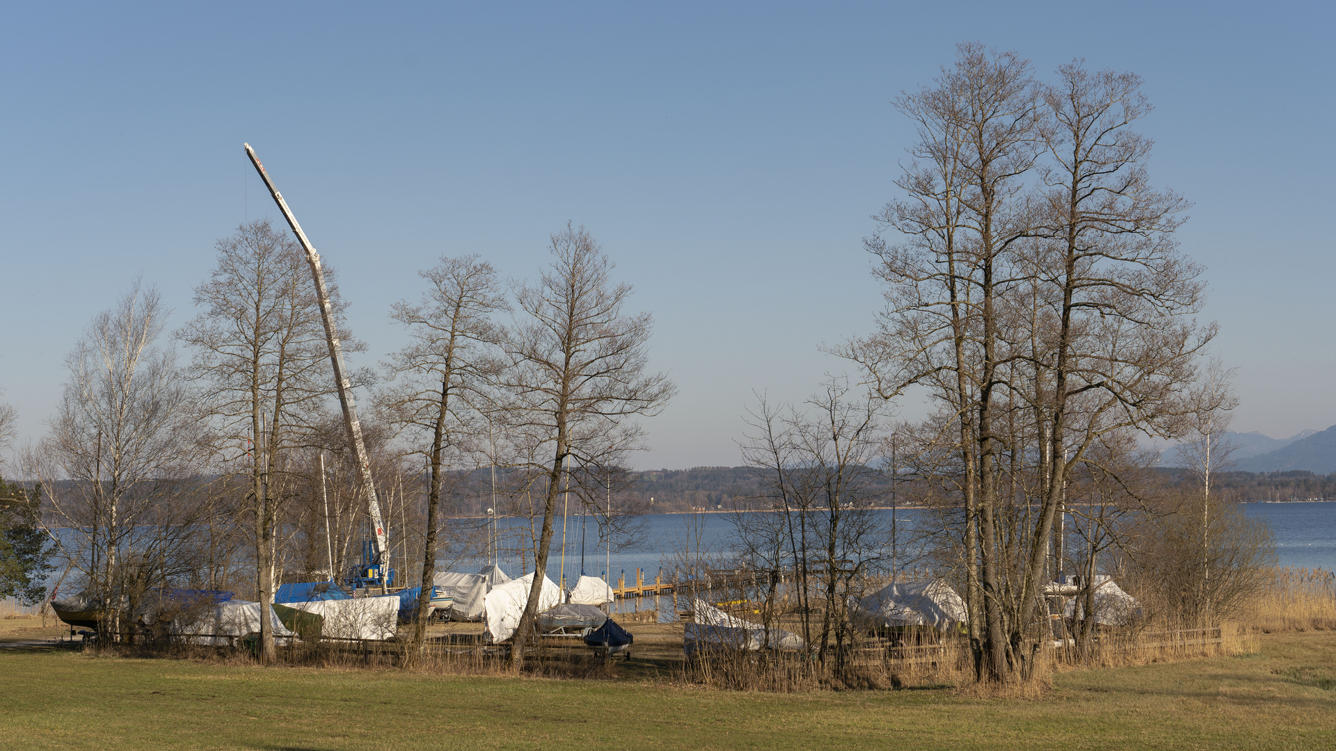 Bootsanleger in Seeseiten