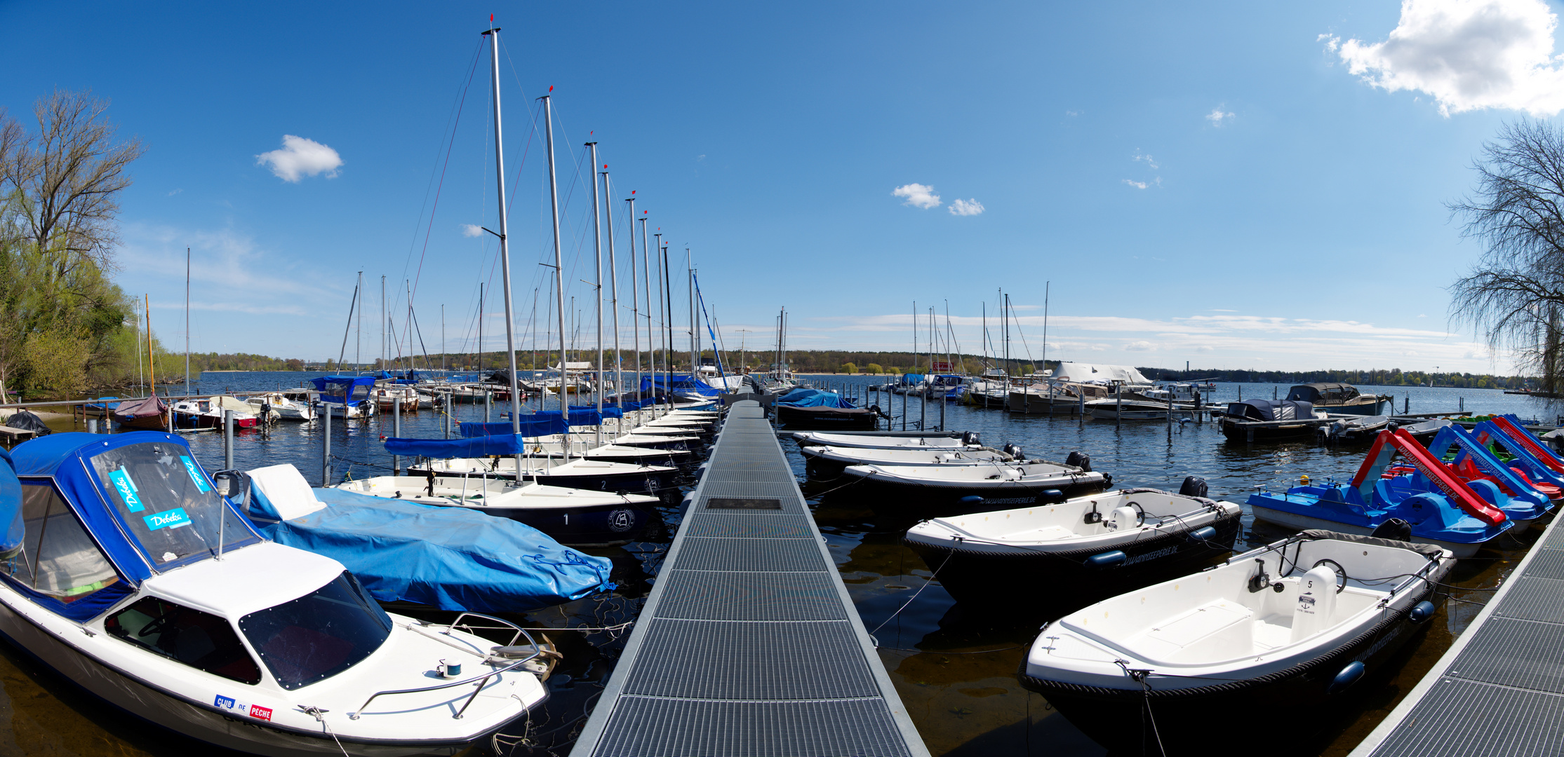 Bootsanlegestelle am Großen Wannsee