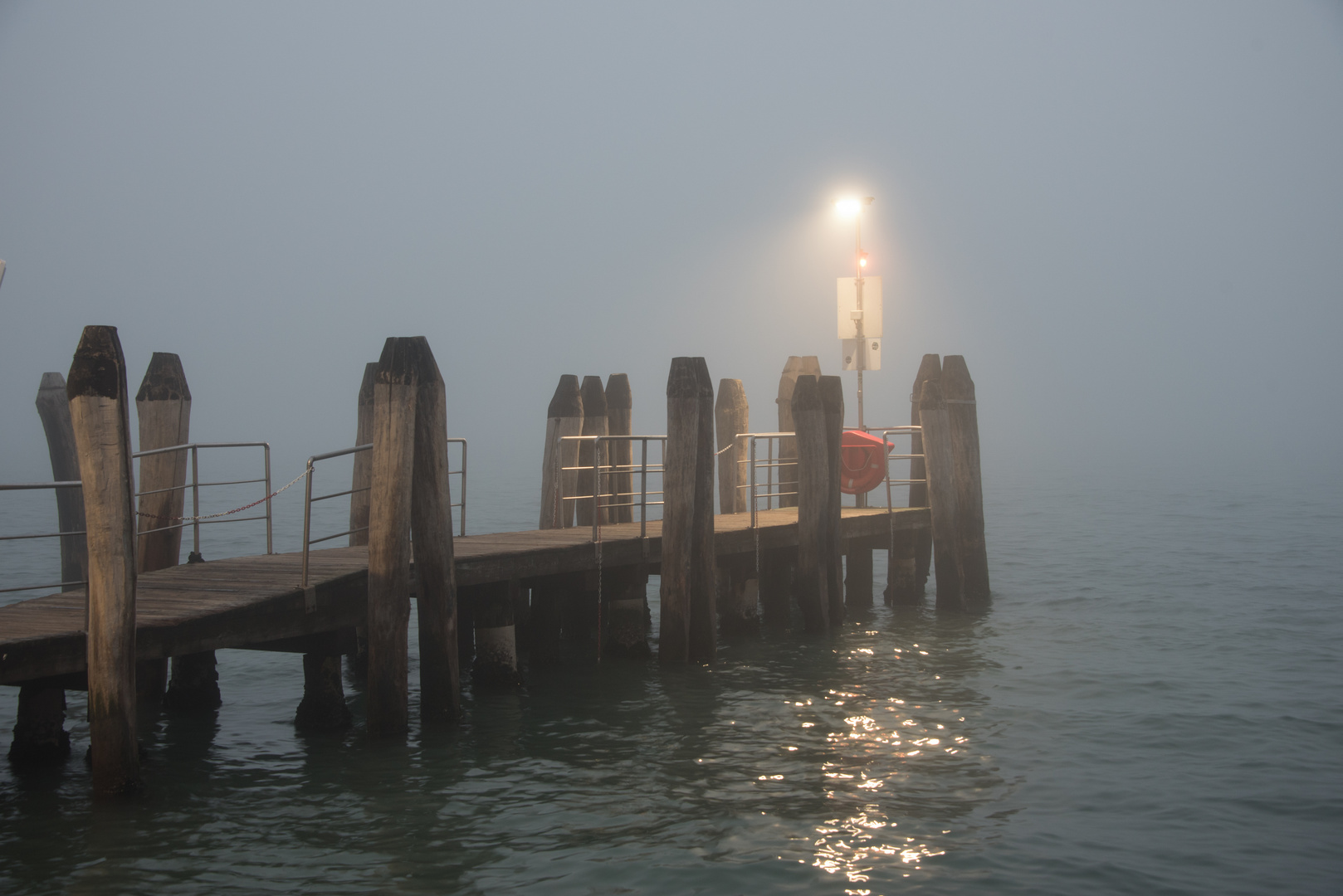 Bootsanlegestelle an der Riva degli Schiavoni