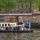 Bootsausflug auf der Amstel in Amsterdam
