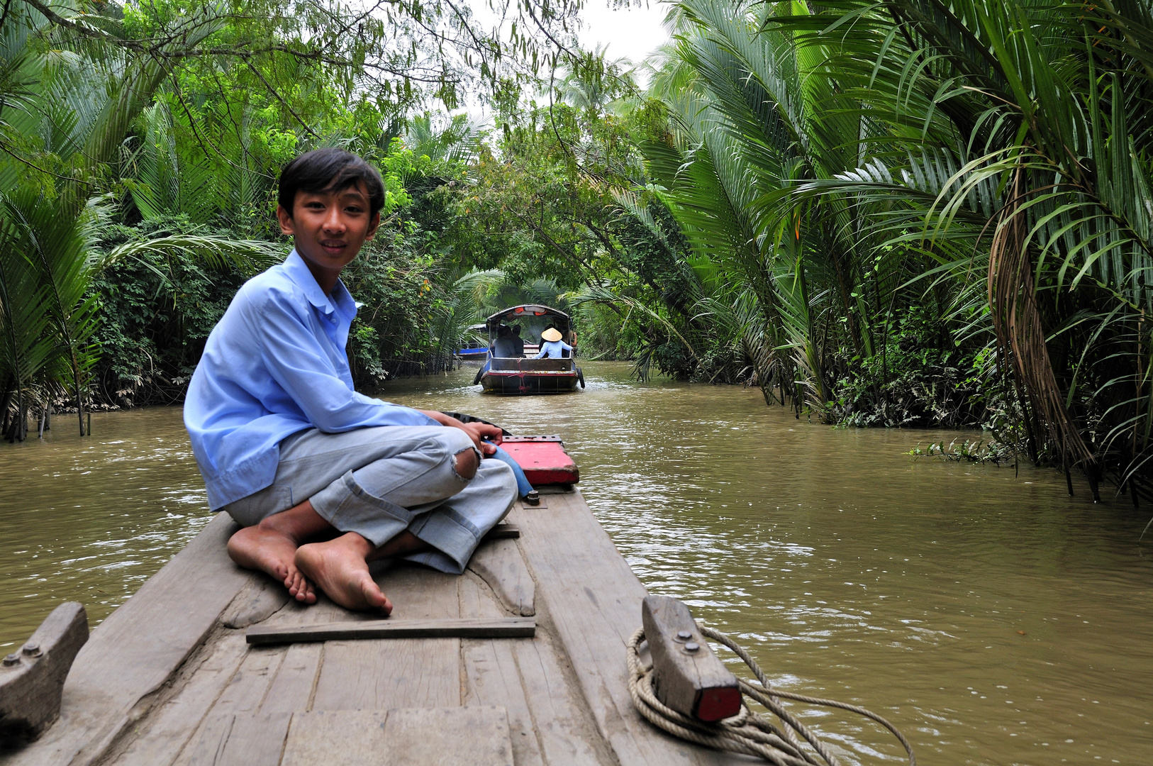 Bootsausflug im Mekong Delta