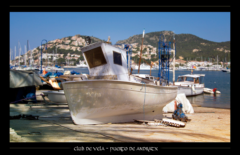 Bootsbau in Puerto de Andratx