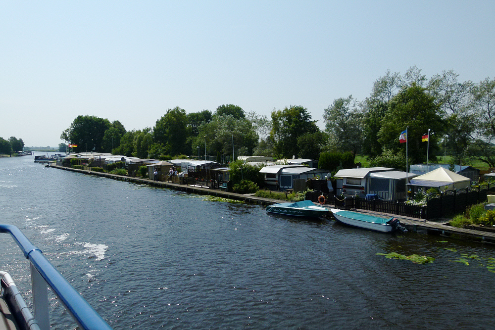 Bootscamping an der Eider:-)