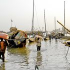 Bootsentladung in Mopti