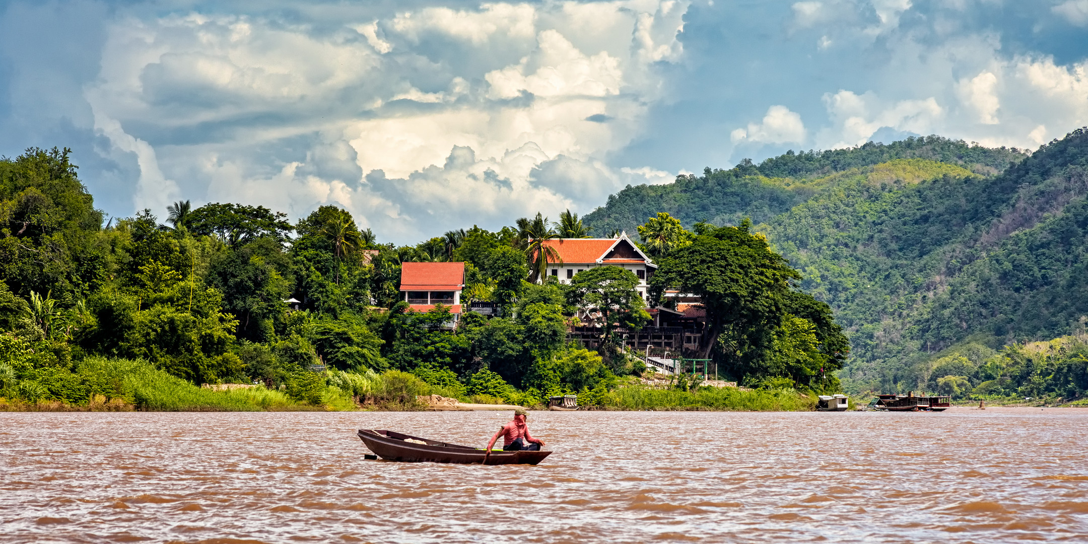 Bootsfahrt aquf dem Mekong #5