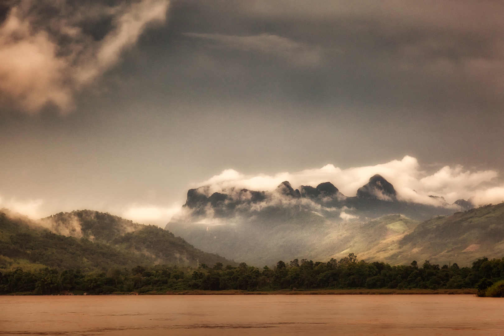 Bootsfahrt auf dem Mekong #2