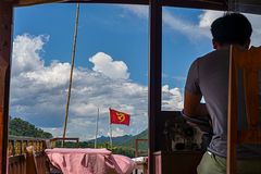 Bootsfahrt auf dem Mekong #9