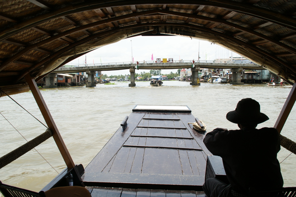 Bootsfahrt auf dem Mekong