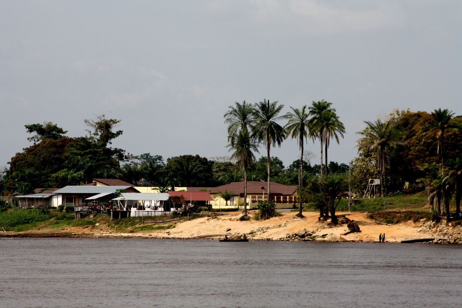 Bootsfahrt auf dem "Ogowe"