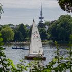 Bootsfahrt auf der Alster